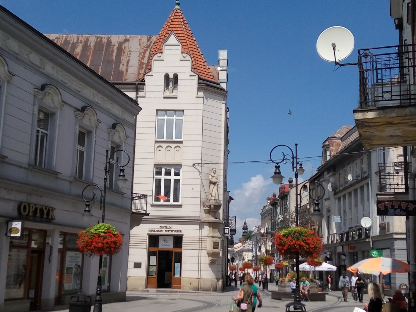 Beskid Sadecki Nowy Sacz Ulica Jagiellonska W Nowym Saczu