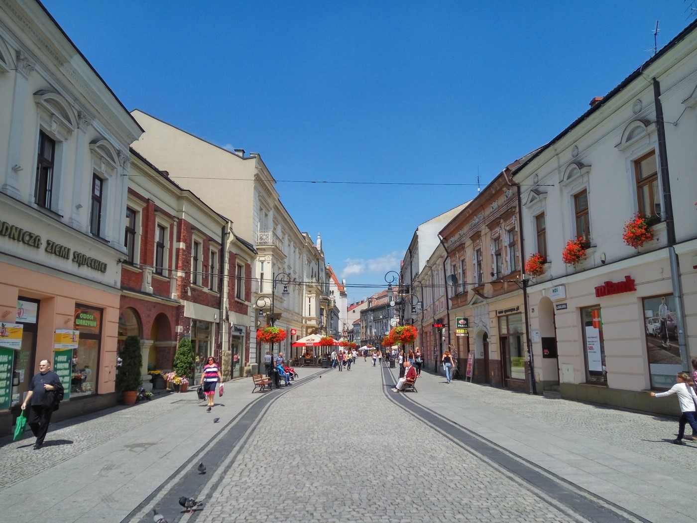 Beskid Sadecki Nowy Sacz Ulica Jagiellonska W Nowym Saczu