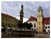 Rynek Główny na bratysławskiej Starówce