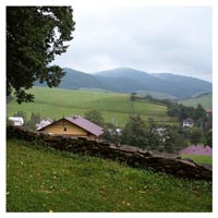 Widok z Leluchowa na Sowacj