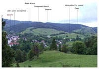 Widok ze stoków Durbaszki