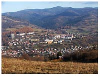 Widok oglny na Szczawnic z Danielki