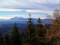 Tatry widziane z okolic schroniska 