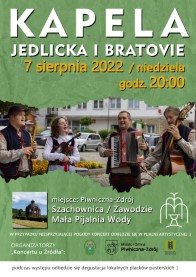 7 sierpnia 2022 | Koncert u rda Kapeli Jedlicka i Kapeli Bratovie w Piwnicznej - Zdrj