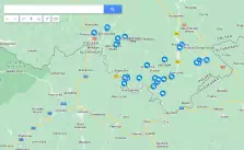 Interaktywna mapa Wd Mineralnych Beskidu Sdeckiego