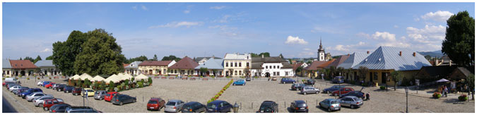 Stary Sącz Rynek panorama