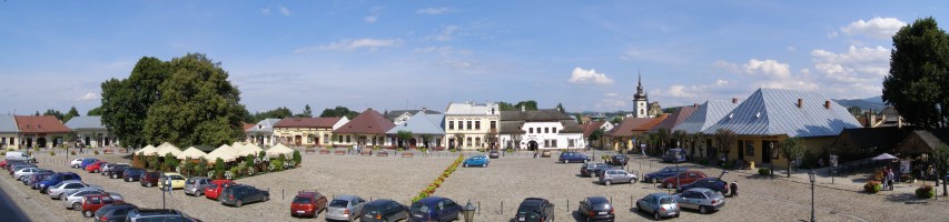 Stary Sącz Rynek panorama 