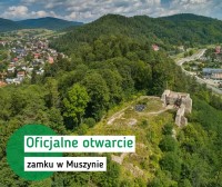 Oficjalne otwarcie zamku w Muszynie fot. Małopolska Organizacja Turystyczna