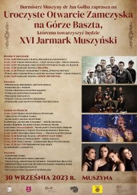 Oficjalne otwarcie zamku w Muszynie fot. Maopolska Organizacja Turystyczna