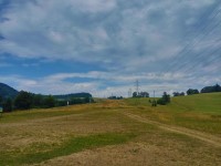 Podejcie na szczyt JAworzynka 1001 m.n.p.m.-szlak ty 