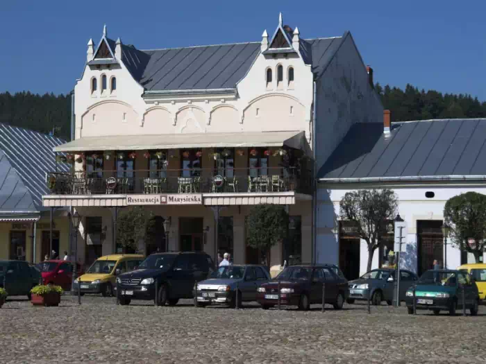 Widok na restaurację Marysieńka - Restauracja Marysieńka Fot. Romek