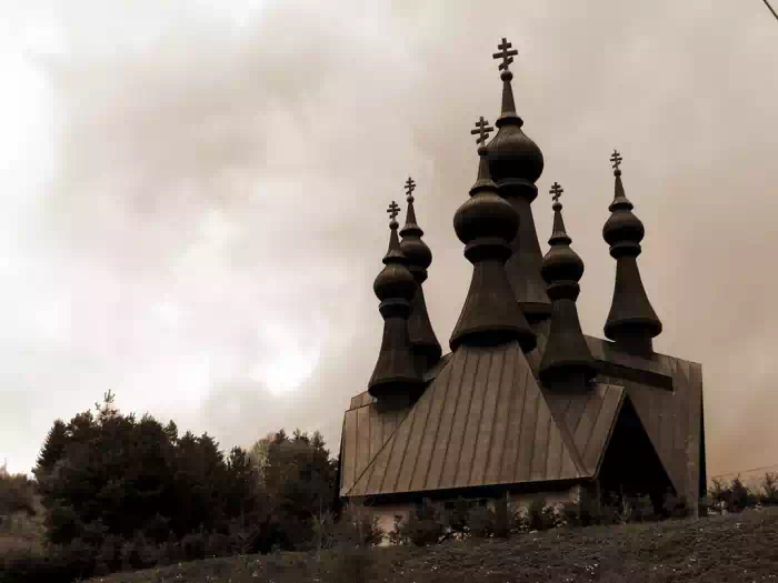 Krynica-Zdrj, cerkiew w. Wodzimierza fot.  Gorthawer