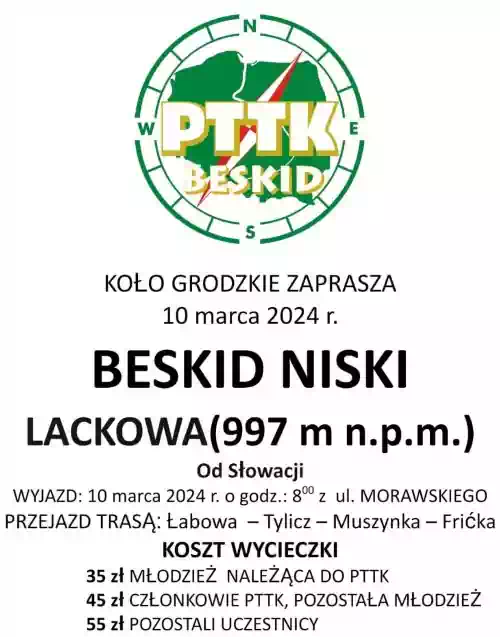 PTTK Oddział Beskid - wycieczka na Lackową