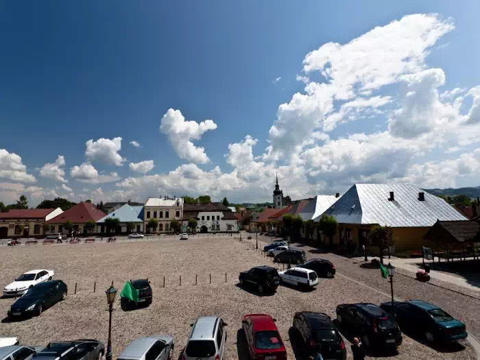 Stary Sacz, widok z tarasu restauracji Marysieńka Fot. Cacus Krupka