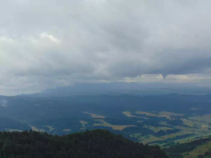 Widok z Wysokiej fot. beskidsadecki.eu