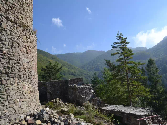 Widok z ruin fot. Roman Baran