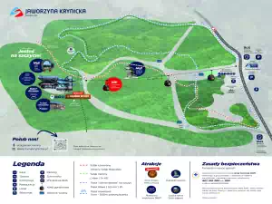 Mapa Atrakcji 2025 Jaworzyna Krynicka fot. https://jaworzynakrynicka.pl/oferta-letnia/mapa-letnich-atrakcji 20.07.2025