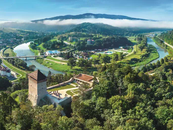 BESKID SĄDECKI - Muszyna - Zamek