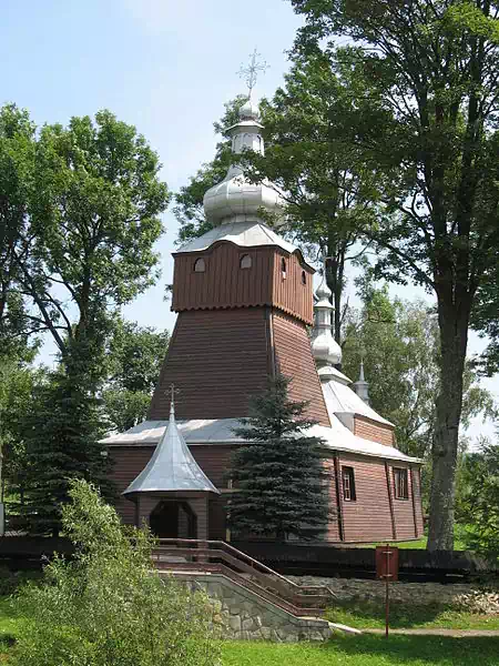 Cerkiew św. Jana Ewangelisty w Muszynce fot. MariuszR Cerkiew św. Jana Ewangelisty w Muszynce.