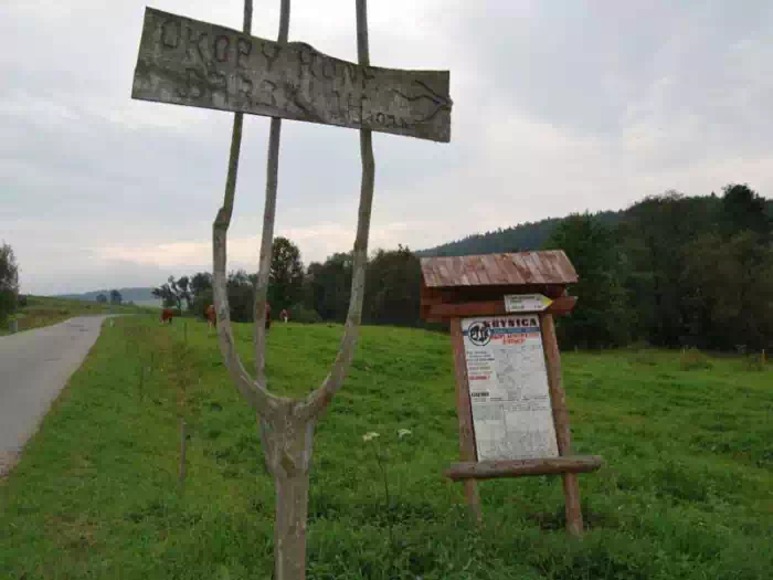 Rezerwat przyrody Okopy Konfederackie w Muszynce