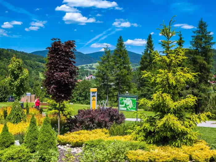 BESKID SĄDECKI - Muszyna - Ogrody zmysłów