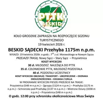 XXI Małopolskie Rozpoczęcie Sezonu Turystyki Górskiej na Przehybie 