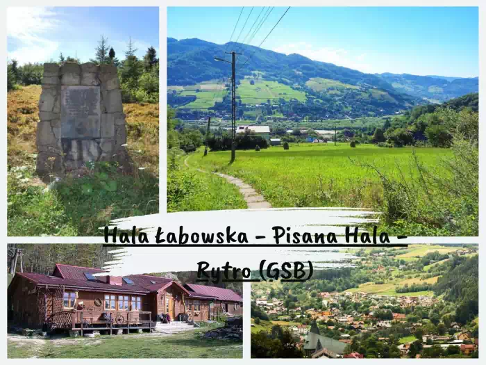 Najpiękniejsze szlaki w Beskidzie Sądeckim Hala Łabowska - Hala Pisana - Rytro GSB