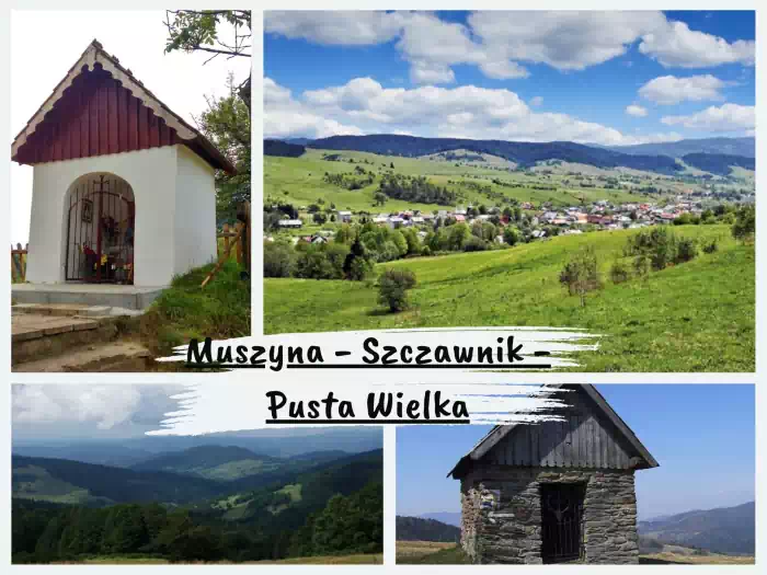 Najpiękniejsze szlaki w Beskidzie Sądeckim Muszyna - Pusta Wielka