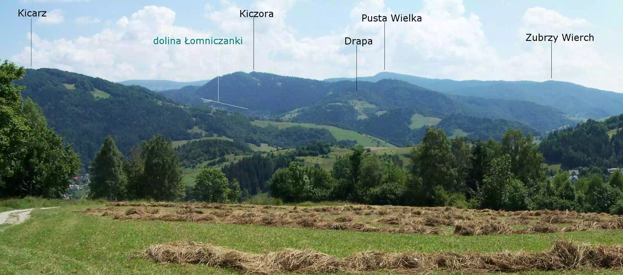  Drapa ( 717 m n.p.m.) panorama