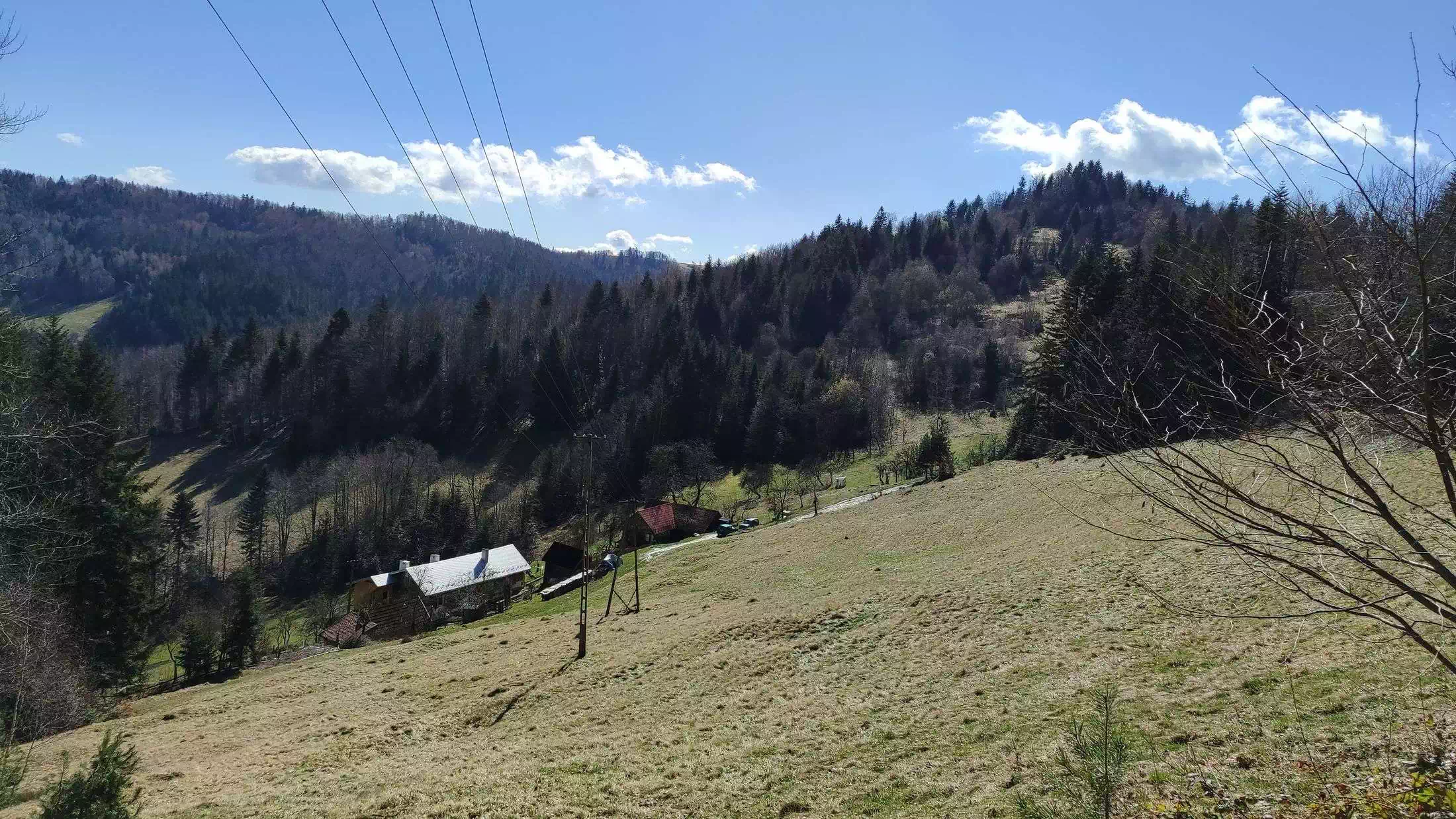  Okrąglica Południowa ( 785 m n.p.m.) panorama