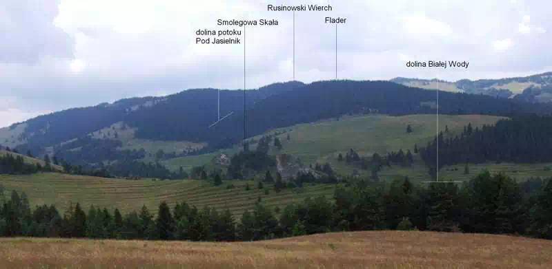  Rusinowski Wierch ( 975 m n.p.m.) panorama
