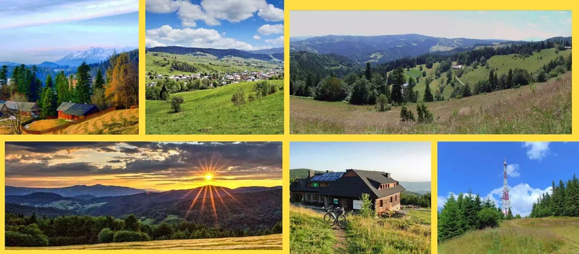 szlaki piesze beskidu sądeckiego