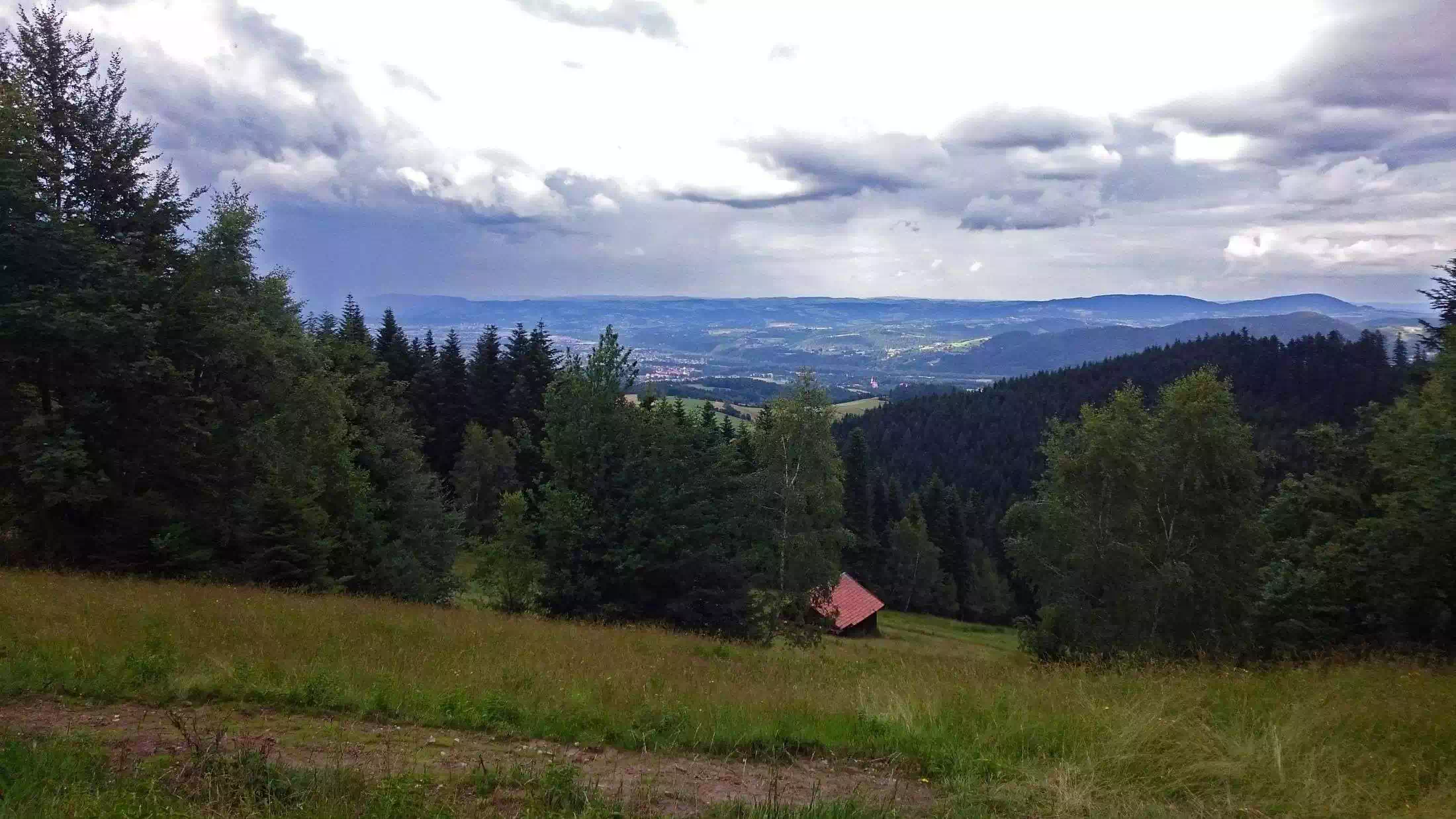  Wilcze Doły ( 786 m n.p.m.) panorama