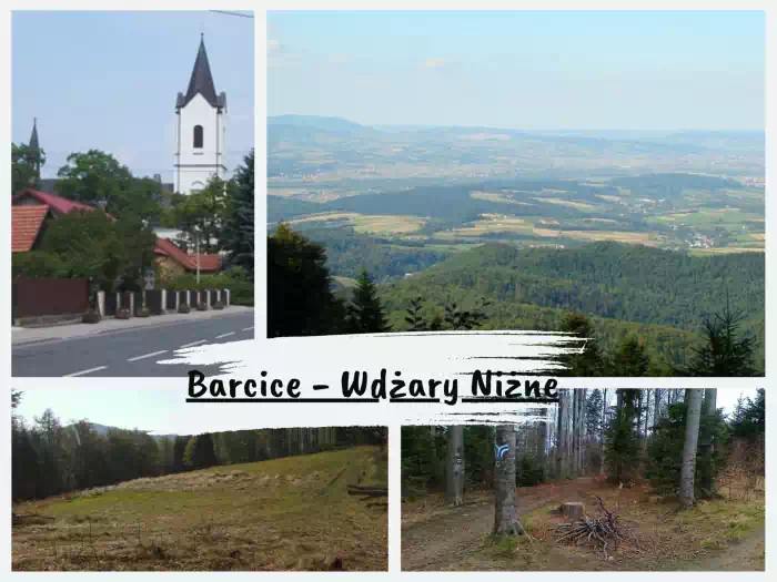 Najpiękniejsze szlaki w Beskidzie Sądeckim Stary Sącz / Barcicie - Wdżary Niżne