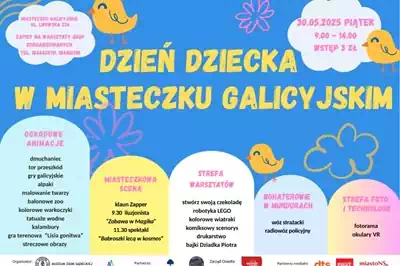 Dzień Dziecka w Miasteczku Galicyjskim, 30.05.2025, Nowy Sącz
