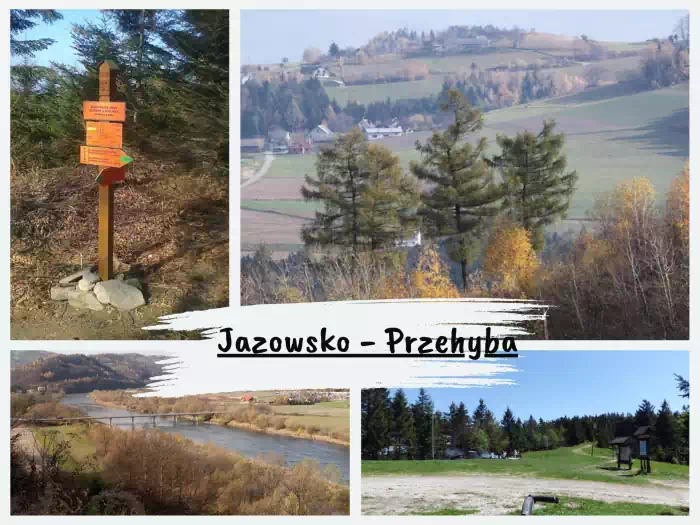 Najpiękniejsze szlaki w Beskidzie Sądeckim Jazowsko - Przehyba