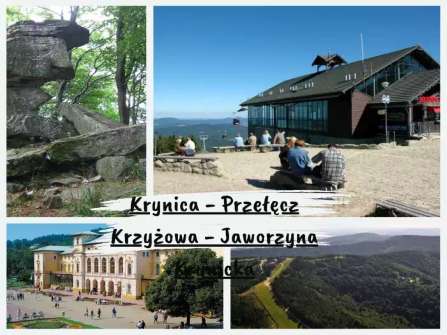 Krynica - Przełęcz Krzyżowa - Jaworzyna Krynicka