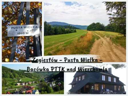 Żegiestów - Pusta Wielka - Bacówka nad Wierchomlą