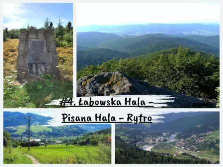 Hala Łabowska - Pisana Hala - Rytro GSB