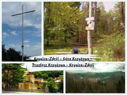 Krynica - Przełęcz Krzyżowa - Krynica
