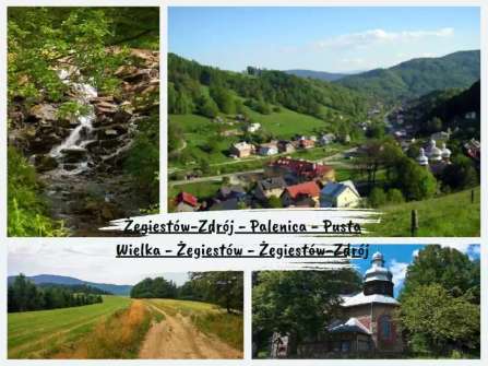 Żegiestów - Palenica - Pusta Wielka - Żegiestów