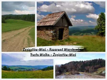 Żegiestów - Wierchomla - Pusta Wielka - Żegiestów