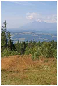 Pieniny i Tatry z Obidzy fot. tadeusz dziedzinaC