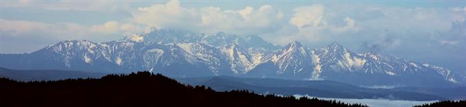 Widok na Tatry